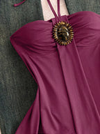Embellished Front Halter Neck Cami (14)