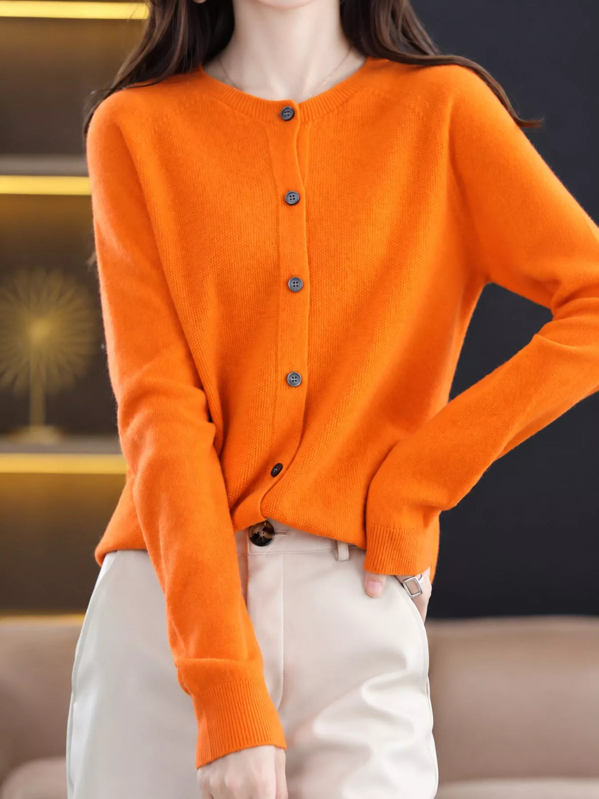 Button-down Long Sleeve Cardigan (27)