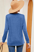 Notched Long Sleeve T-shirt (8)