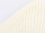 Casual V-neck Cuff Furry Knitted Dress photo 7