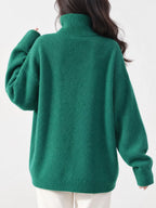 Turtleneck Dropped Shoulder Sweater (47)