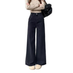 Black High Waisted Wide Leg Jeans photo 5