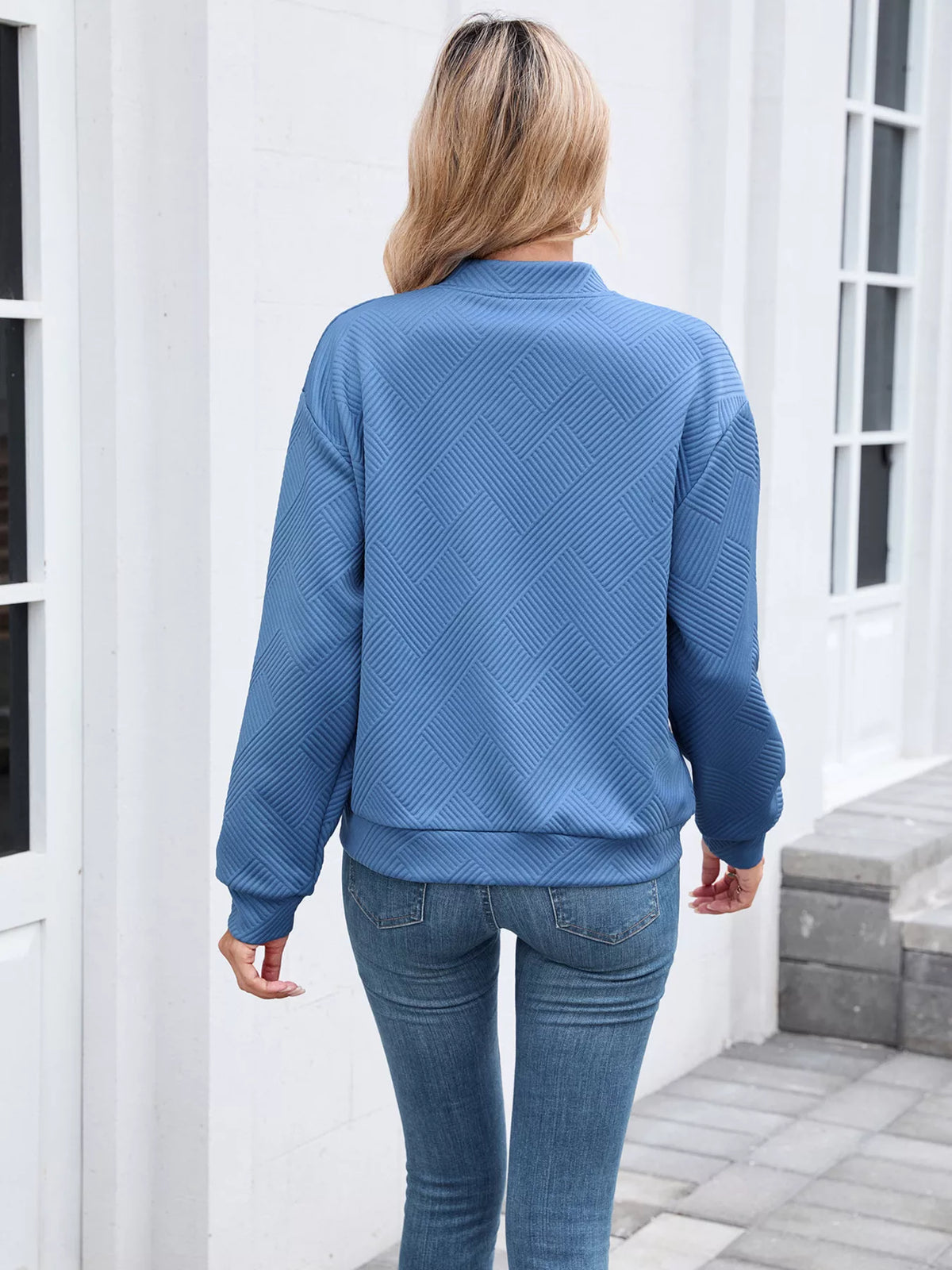 Textured Zip Up Jacket (23)