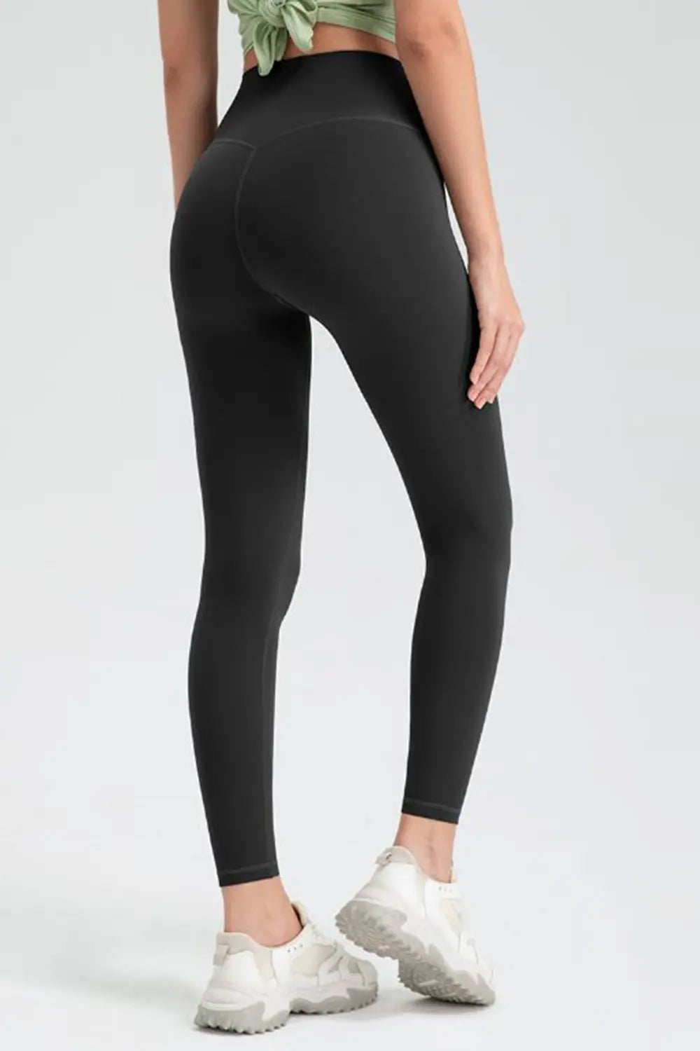 Wide Waistband High Waist Sport Leggings (15)