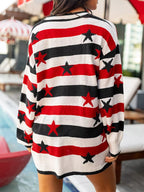 Stars Stripes Long Sleeve Sweater (26)