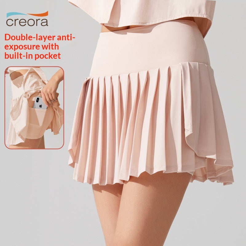 Pleated Sports High Waist Skirt photo 4