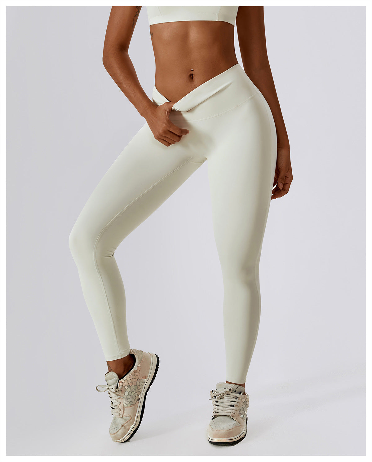 Quick-drying Nude Feel Hip Raise Yoga Pants Outdoor Leggings photo 20