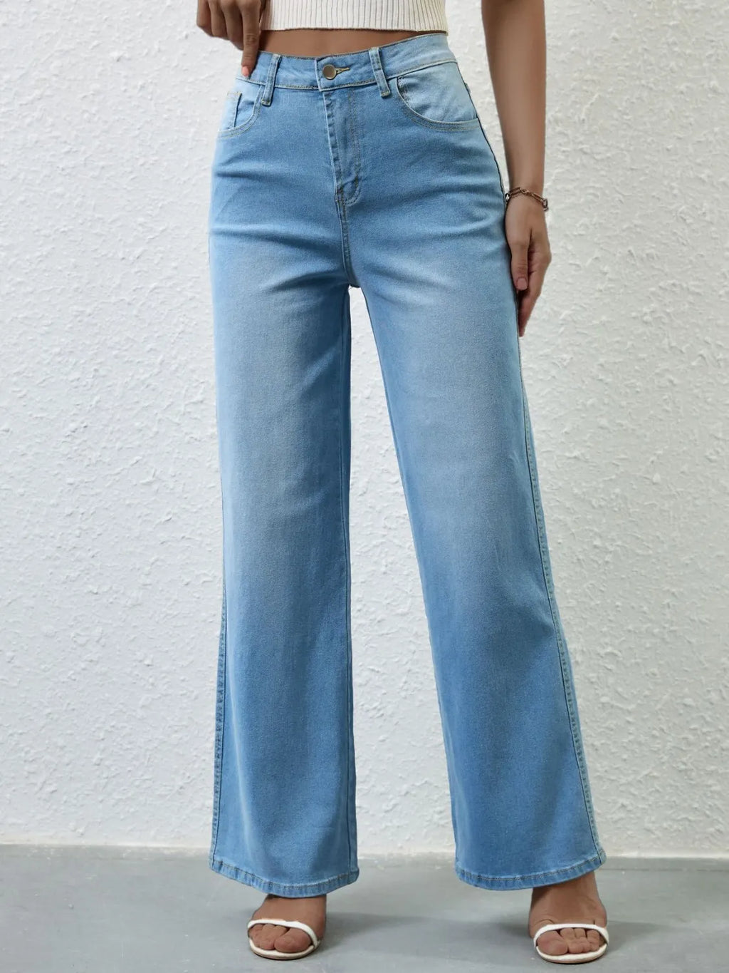 High Rise Wide Leg Jeans (6)