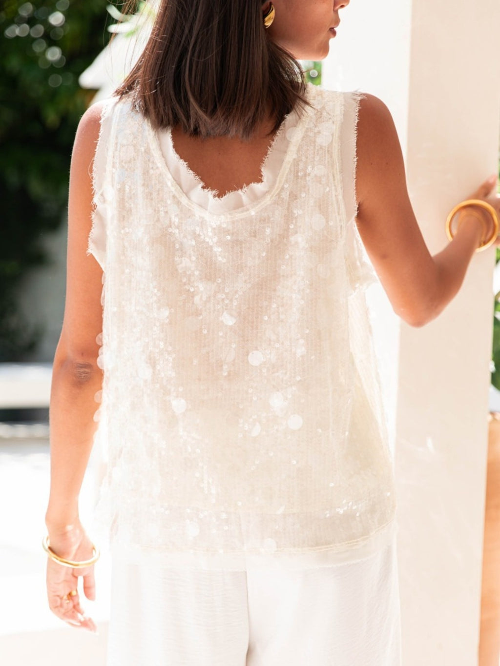 Sequin Round Neck Tank (6)