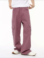 Wide Leg Cargo Jeans (5)