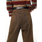 Retro Brown Jeans photo 3