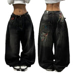 American Retro Couple Wide Leg Jeans photo 1