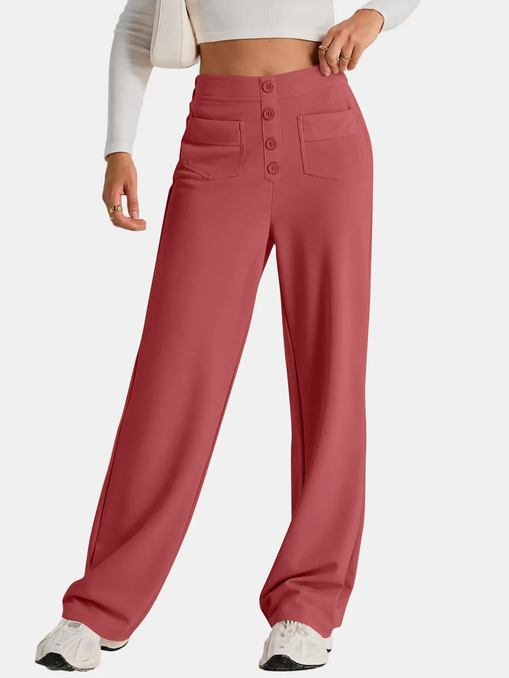 High Waist Wide Leg Pants (6)