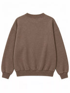 Oversized Mock Neck Long Sleeve Sweatshirt (47)