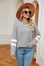 Round Neck Long Sleeve Top (14)