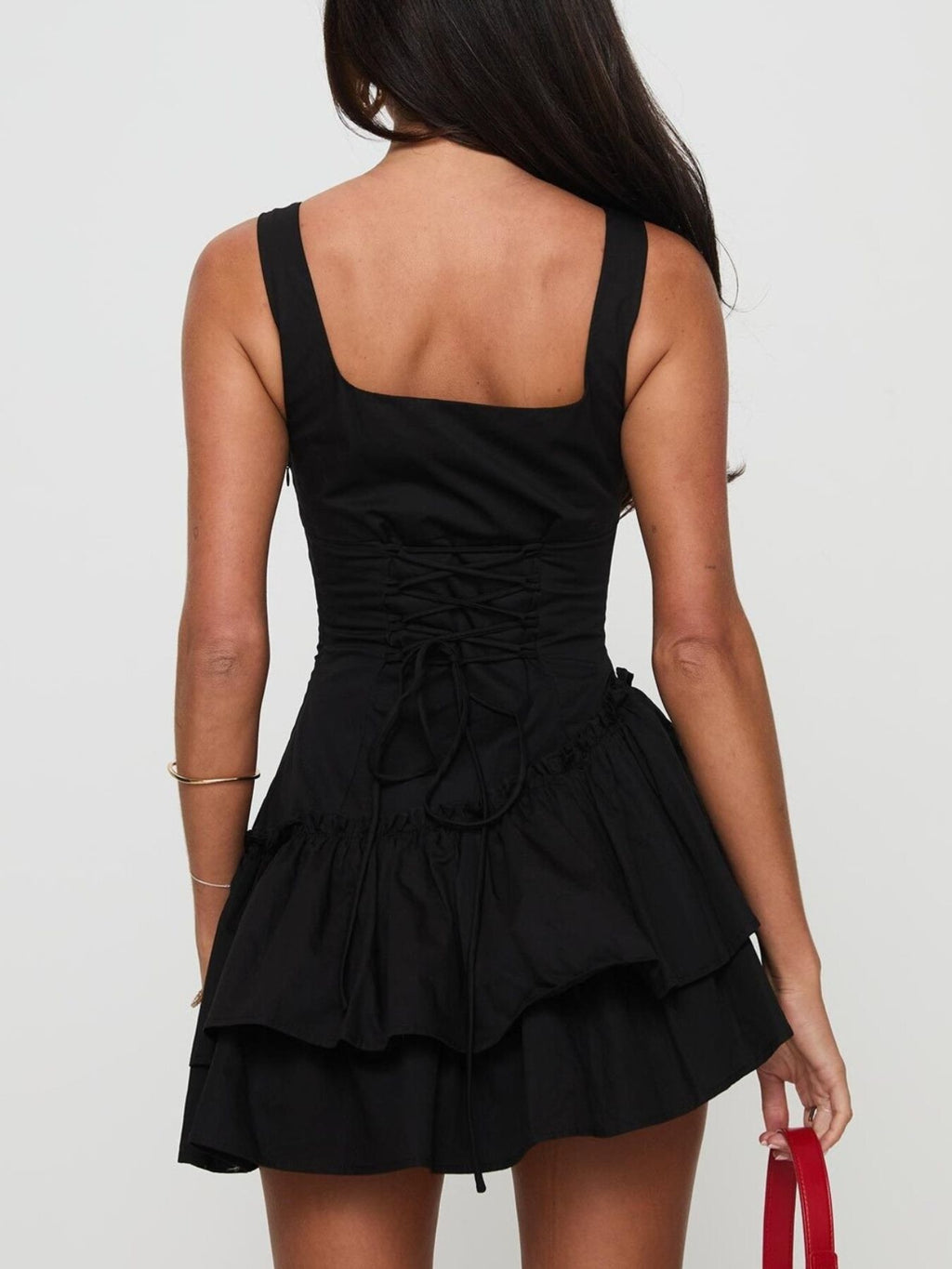 Ruffled Layered Mini Dress (5)