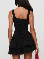 Ruffled Layered Mini Dress (5)