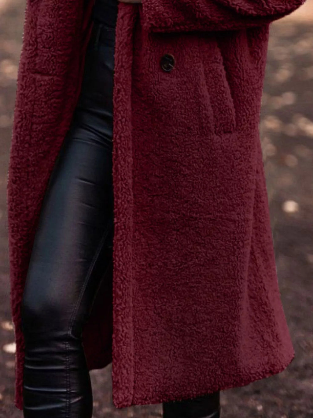 Teddy Bear Hooded Longline Outerwear (27)