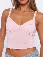 Twist-front Cropped Cami (2)