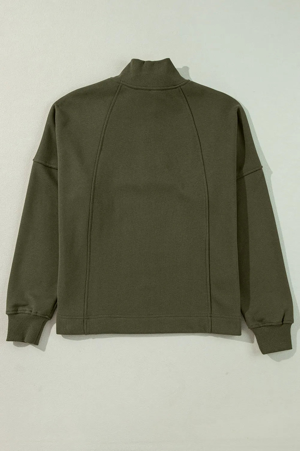Half Zip Long Sleeve Sweatshirt (11)