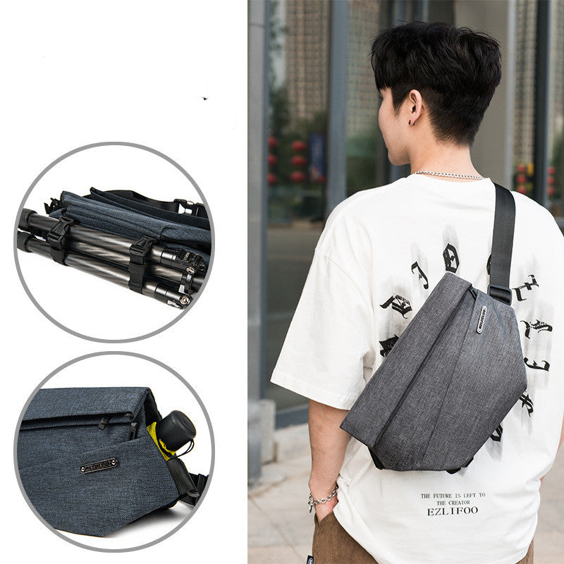 One Shoulder Business Multifunctional Chest Bag photo 4