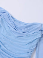 Off-shoulder Ruched Mermaid Maxi Dress (13)