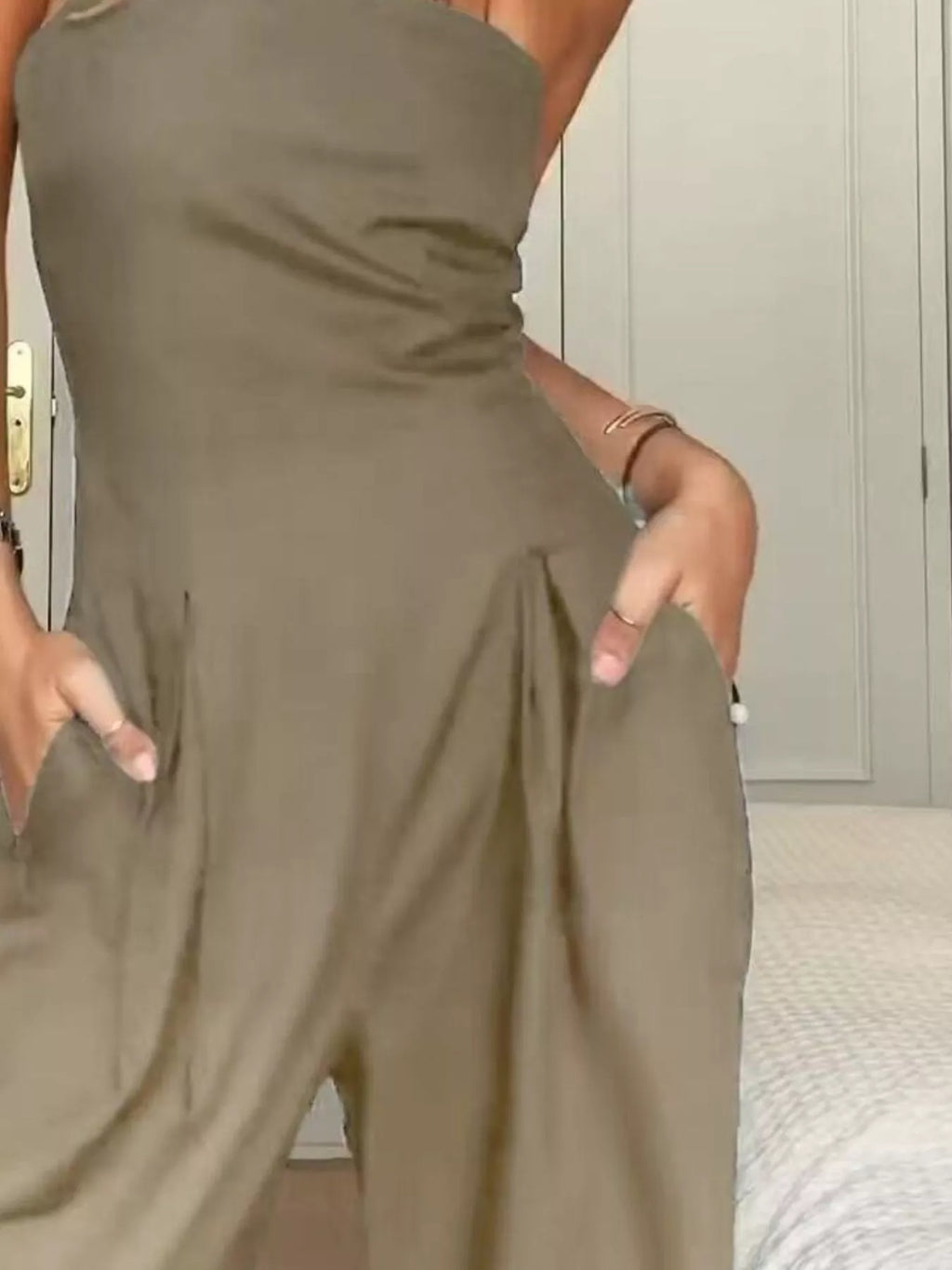 Strapless Wide Leg Jumpsuit (3)