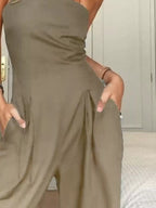 Strapless Wide Leg Jumpsuit (3)