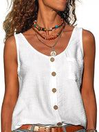 Full Size Casual Round Neck Tank Plus (35)