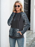Leopard Raglan Sleeve Hoodie (8)