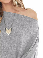 One Shoulder Long Sleeve T-shirt (9)