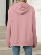 Kangaroo Pocket Long Sleeve Hoodie (19)