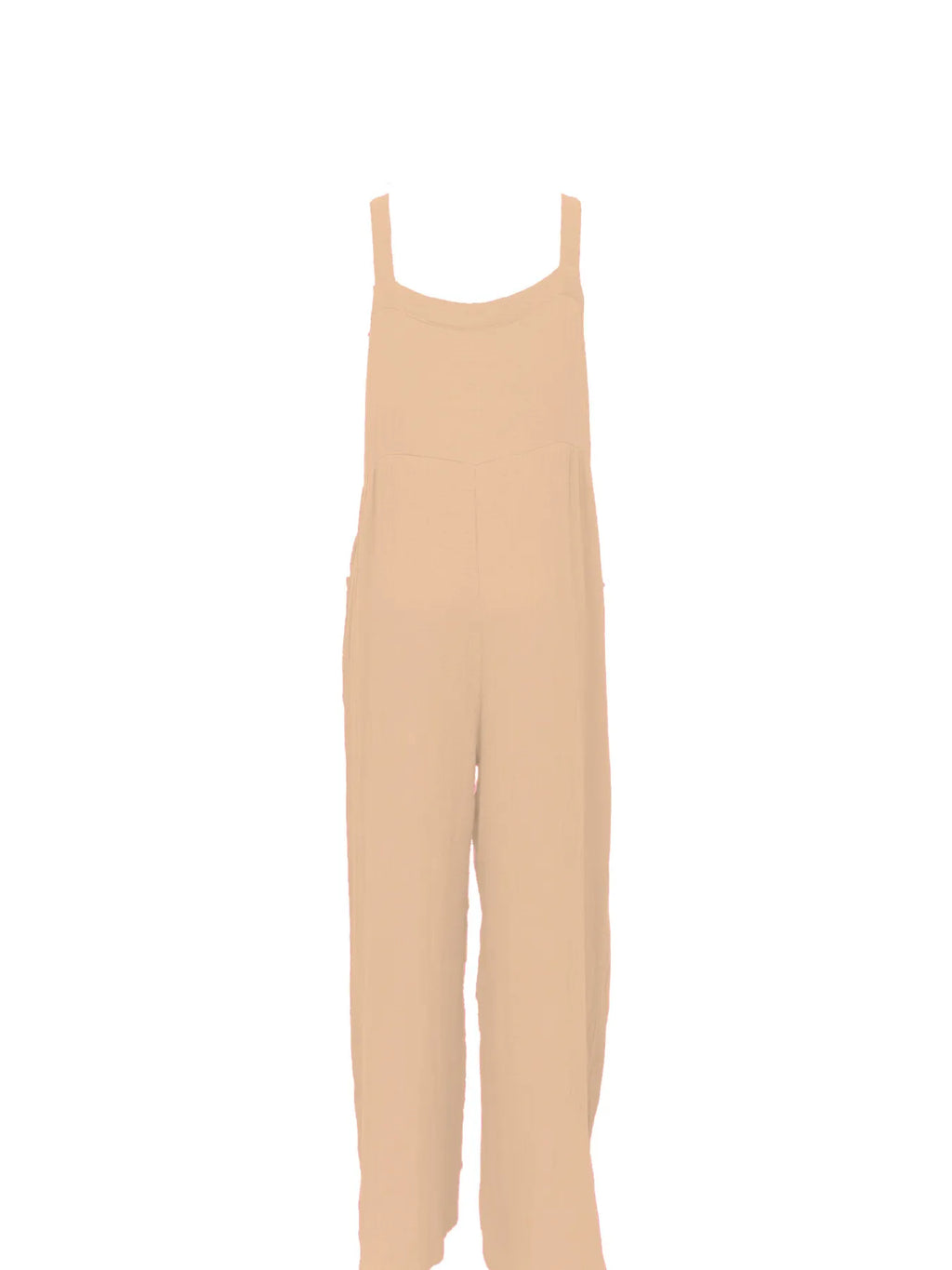 Full Size Casual Wide Leg Textured Overalls Plus (27)
