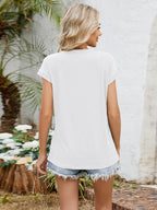 Relaxed Fit V-neck T-shirt (26)