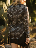 Printed Button Up Long Sleeve Shirt (12)