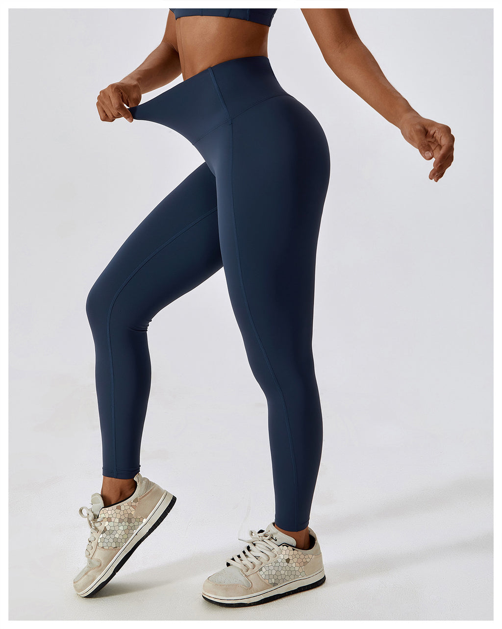 Quick-drying Nude Feel Hip Raise Yoga Pants Outdoor Leggings photo 11