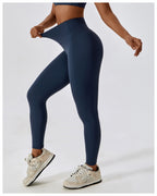 Quick-drying Nude Feel Hip Raise Yoga Pants Outdoor Leggings photo 11