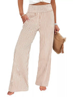 Striped Wide-leg Pants (12)