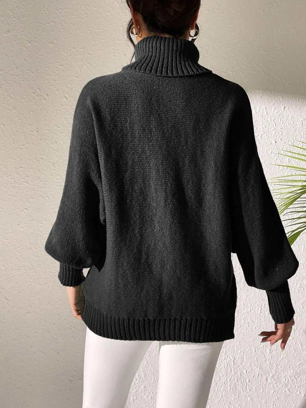 Turtleneck Long Sleeve Sweater (12)
