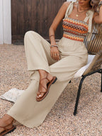 Tie Shoulder Wide Leg Jumpsuit (4)