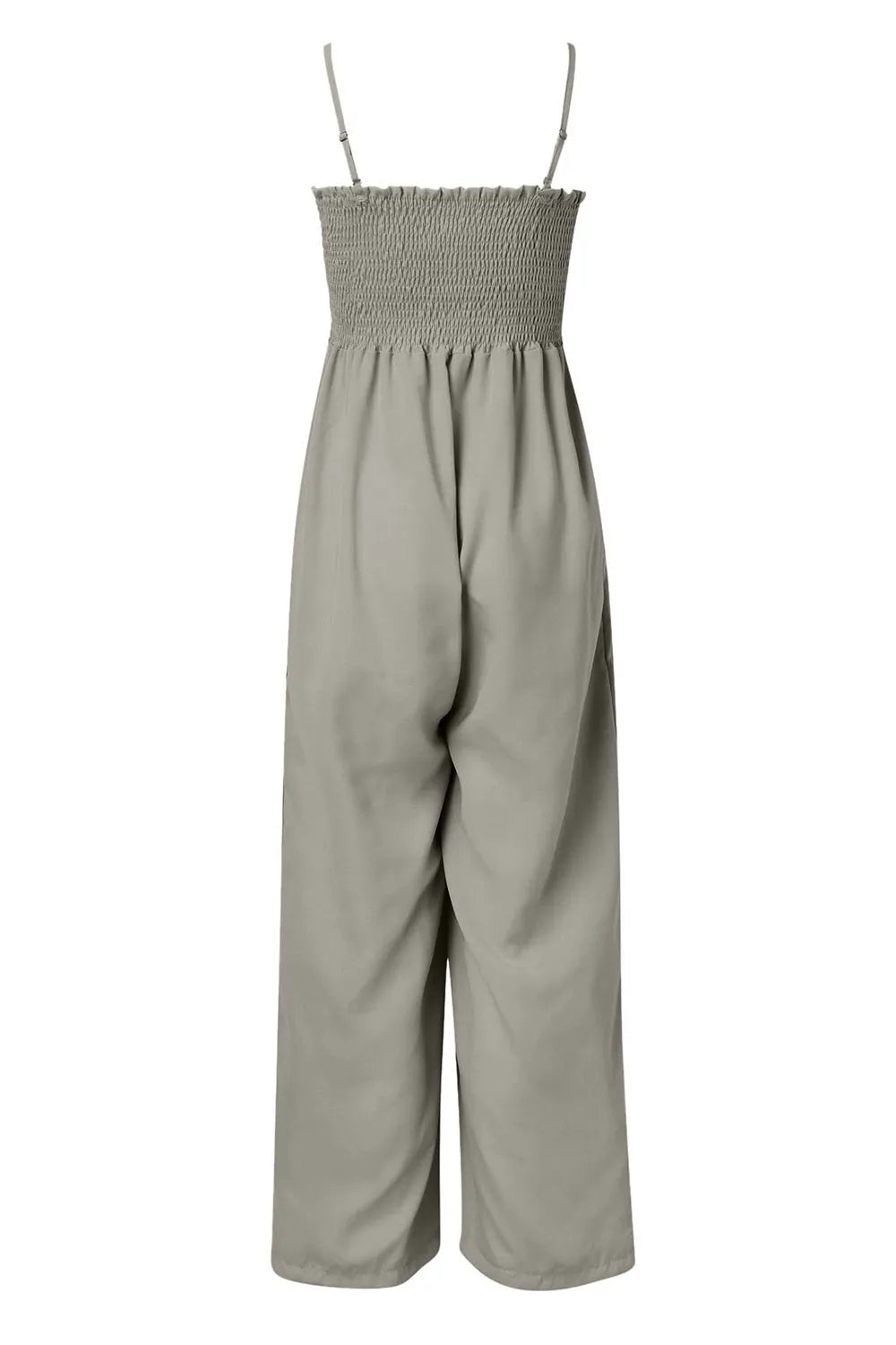 Smocked Spaghetti Strap Wide Leg Jumpsuit (12)