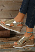 Peep Toe High Heel Sandals (5)