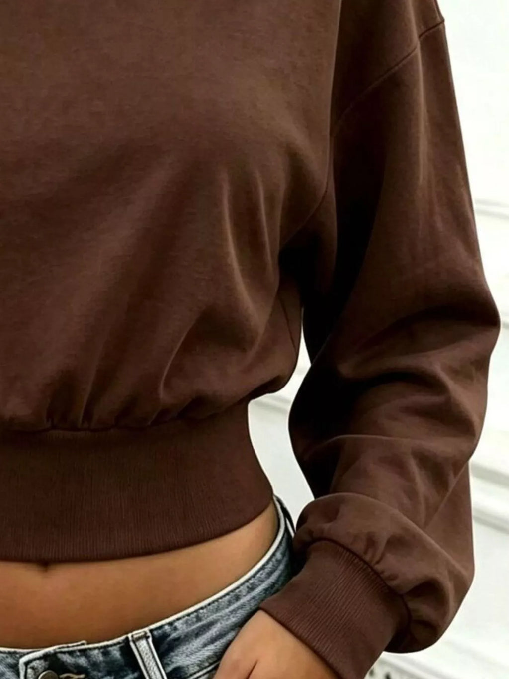 Long Sleeve Crop Sweatshirt (9)