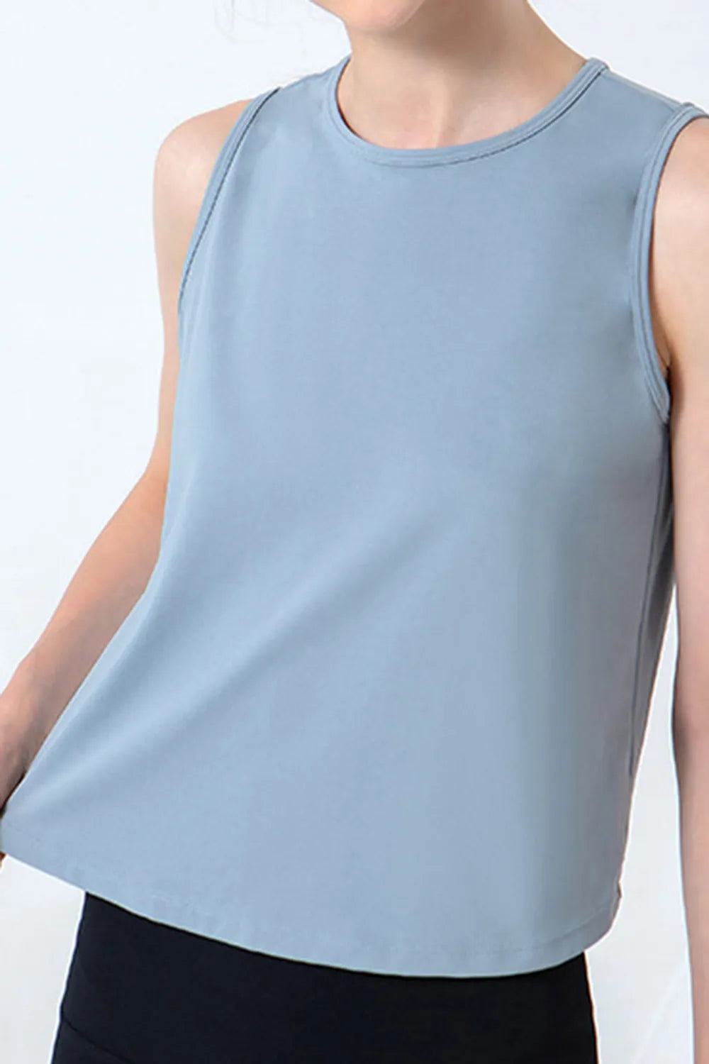 Round Neck Active Tank (14)