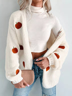 Embroidered Button Up Cardigan (7)