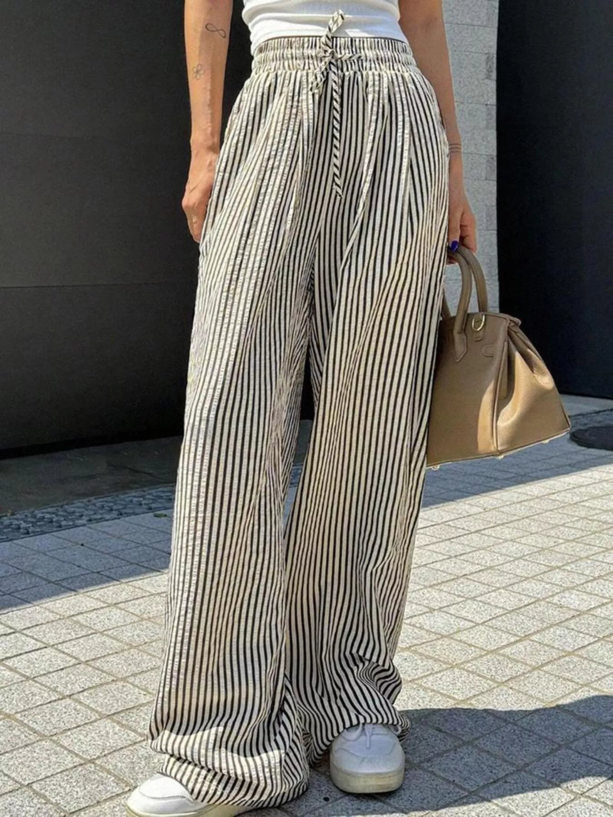 Striped Wide Leg Pants (17)