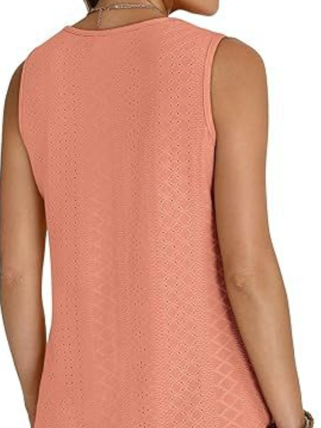 Eyelet V-neck Tank (20)