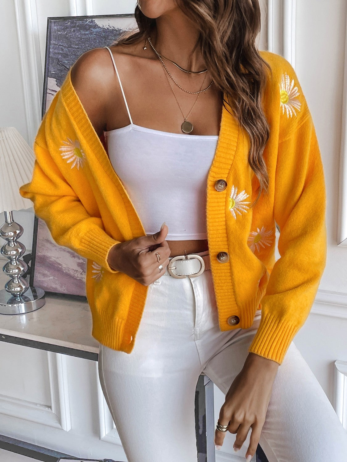 Floral Button Up Cardigan (6)