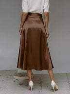 Satin Midi Skirt (19)