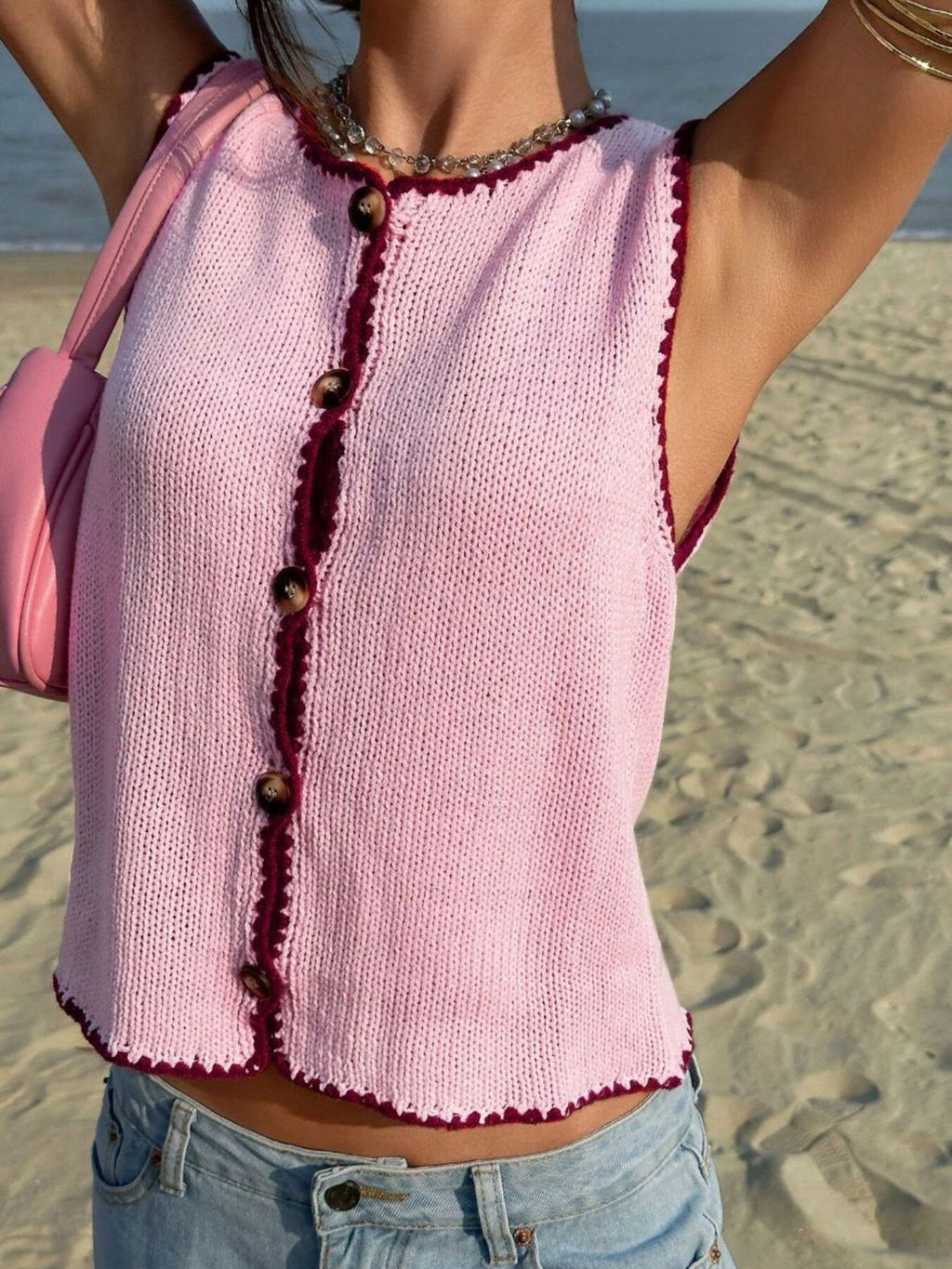 Button-down Sweater Vest (4)